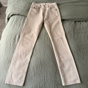 Vintage Levi’s 501 Jeans in Beige